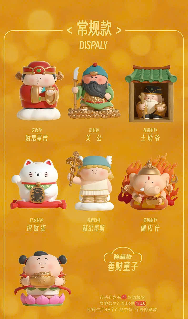 God of Wealth Comes to My Home Series Blind Box