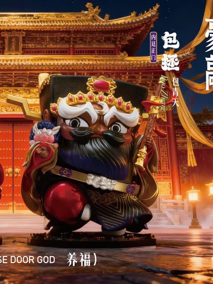 FUFUTIETIE Series: Door God Figurine Blind Box