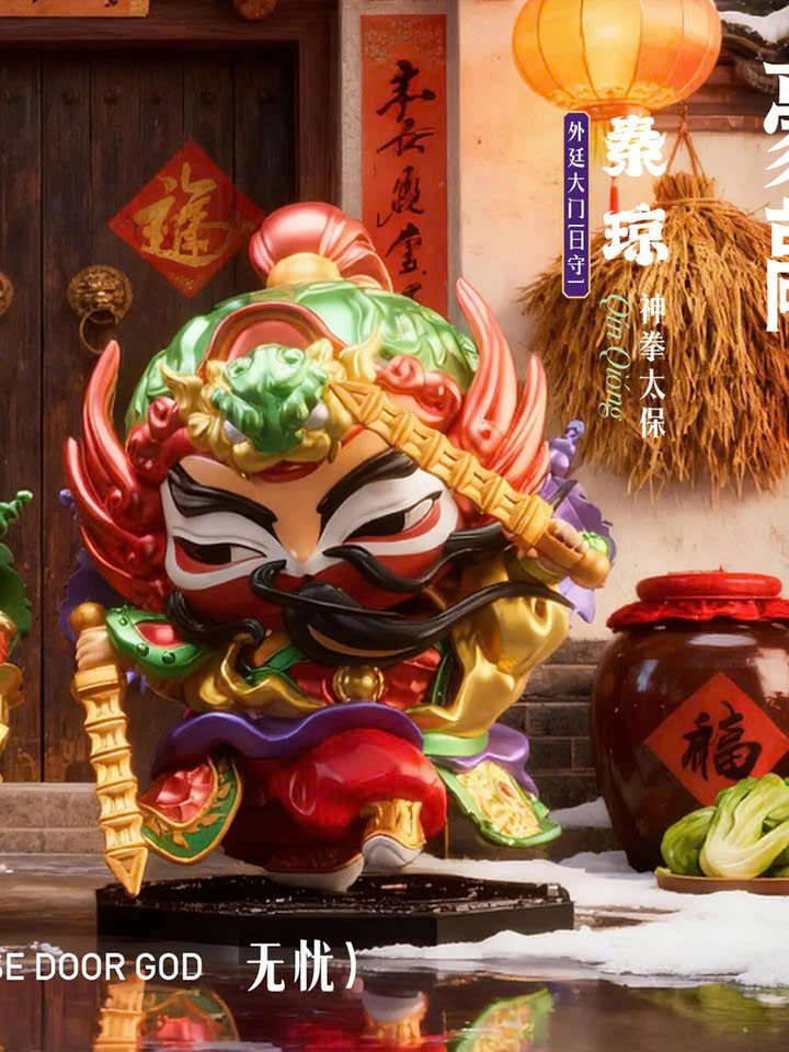 FUFUTIETIE Series: Door God Figurine Blind Box