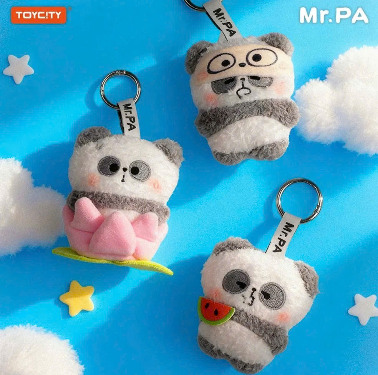 Mr Pg Keychains MR.PA's Daily office Grind series Blind Box-Plush Keychain