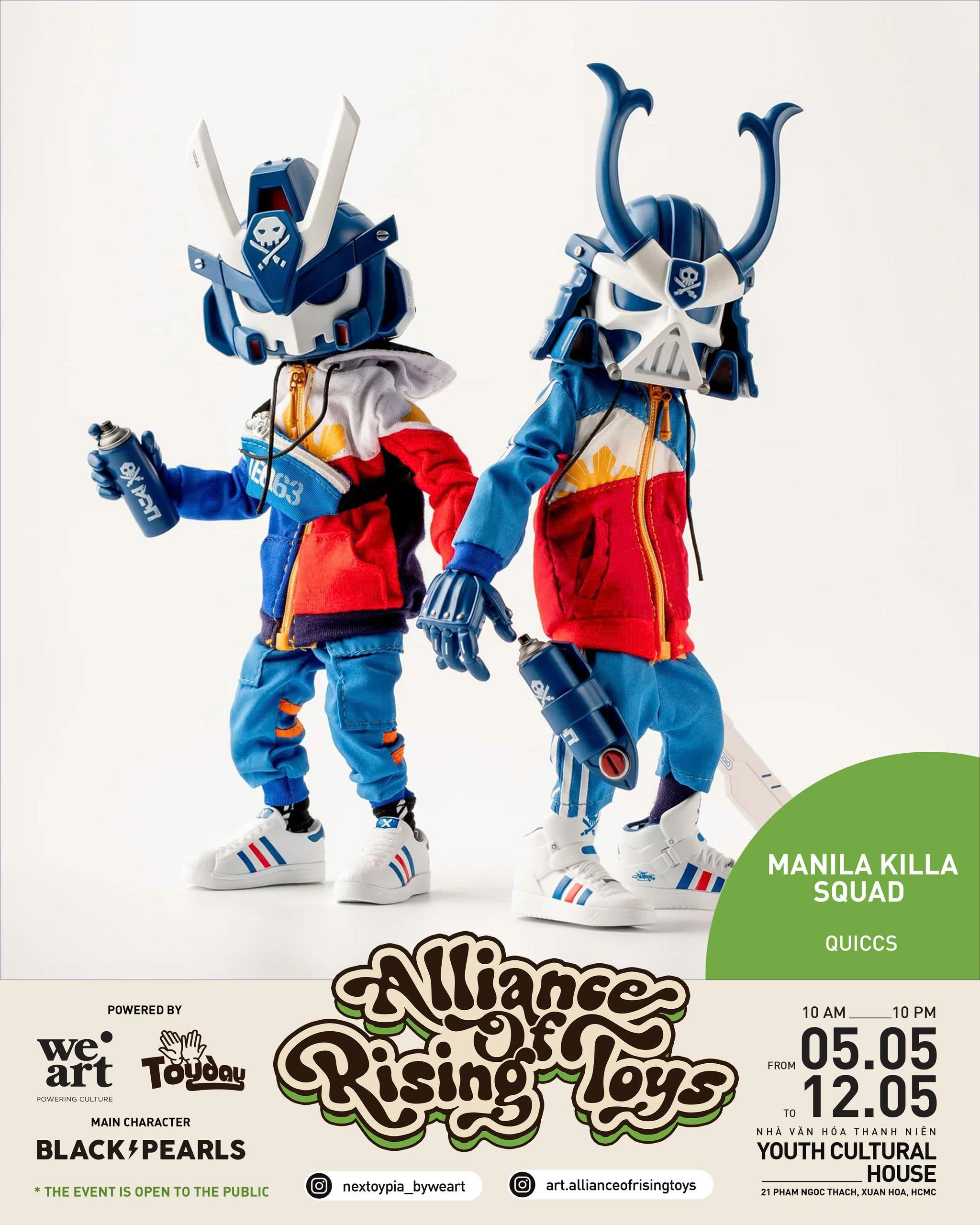 JT Studios Manila Killa 2 Pk 1:10 action figures