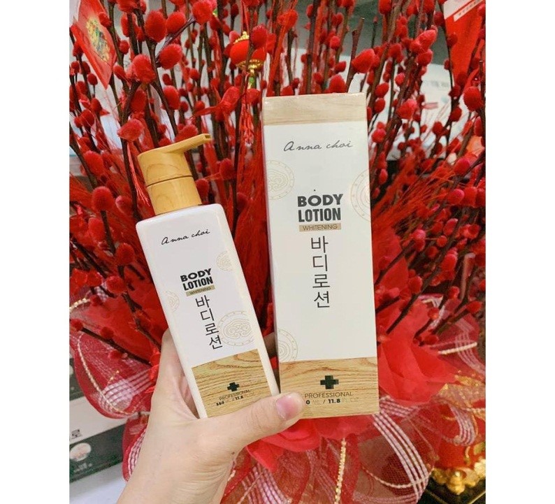 SỮA DƯỠNG THỂ GENIE ANNA CHOI BODY LOTION WHITENING 350ML