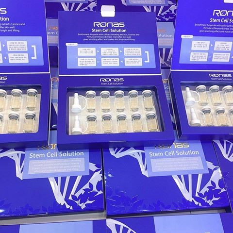 TẾ BÀO GỐC TRỊ MỤN, NÁM, SẸO, LÀM TRẮNG RONAS HÀN QUỐC