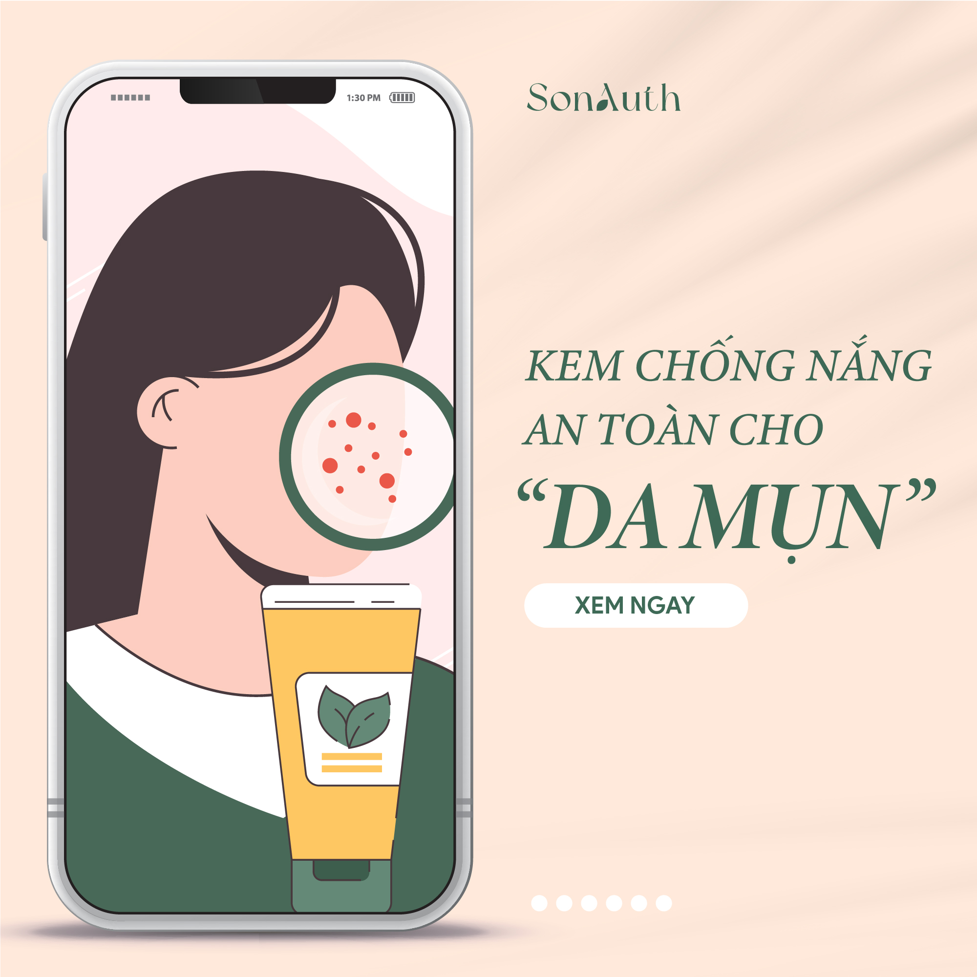 CÁC DÒNG KEM CHỐNG NẮNG “BẢO VỆ” DA MỤN.