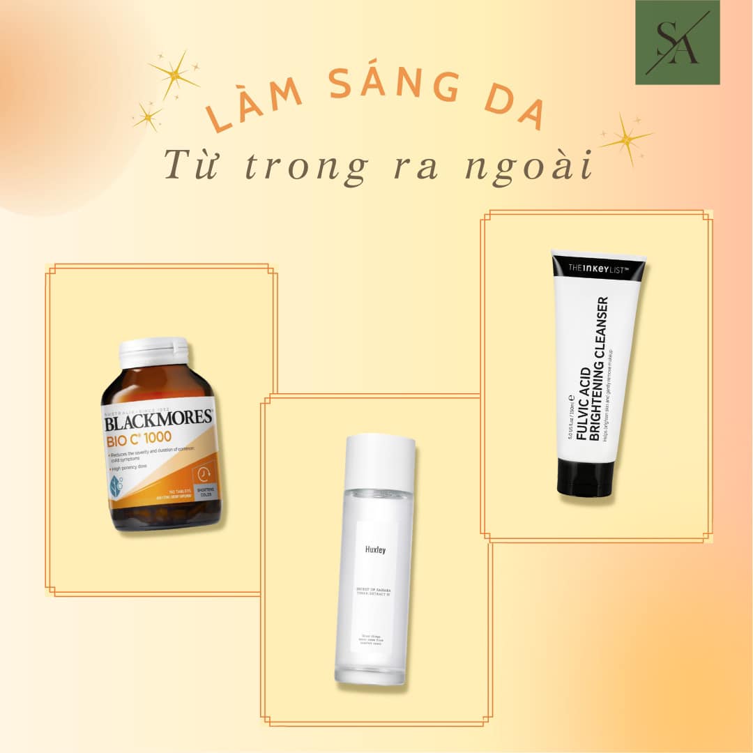 Skincare101: Làm sáng da từ trong ra ngoài ~