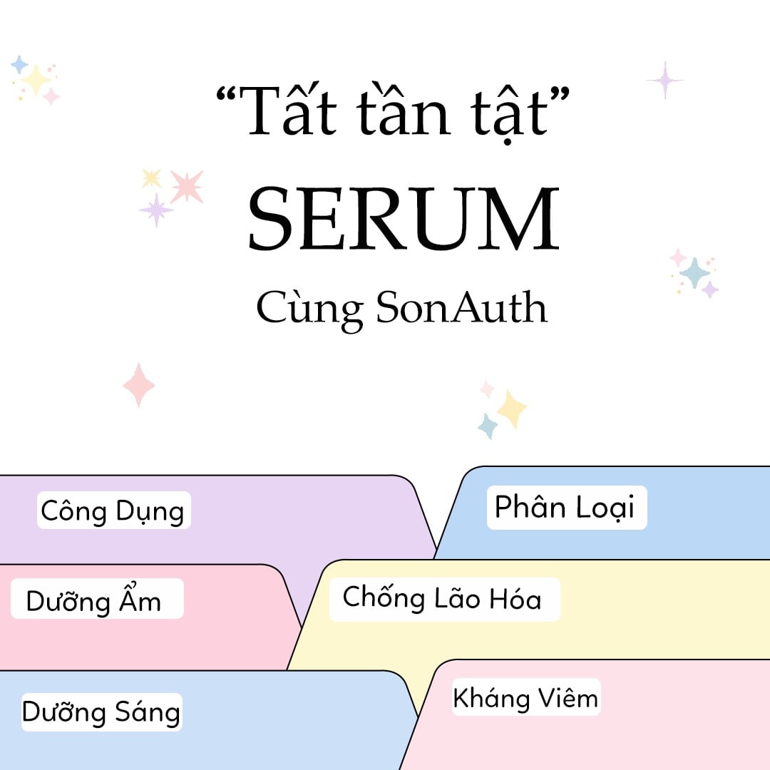 SkinCare101: ''Tất Tần Tật'' Về Serum ~