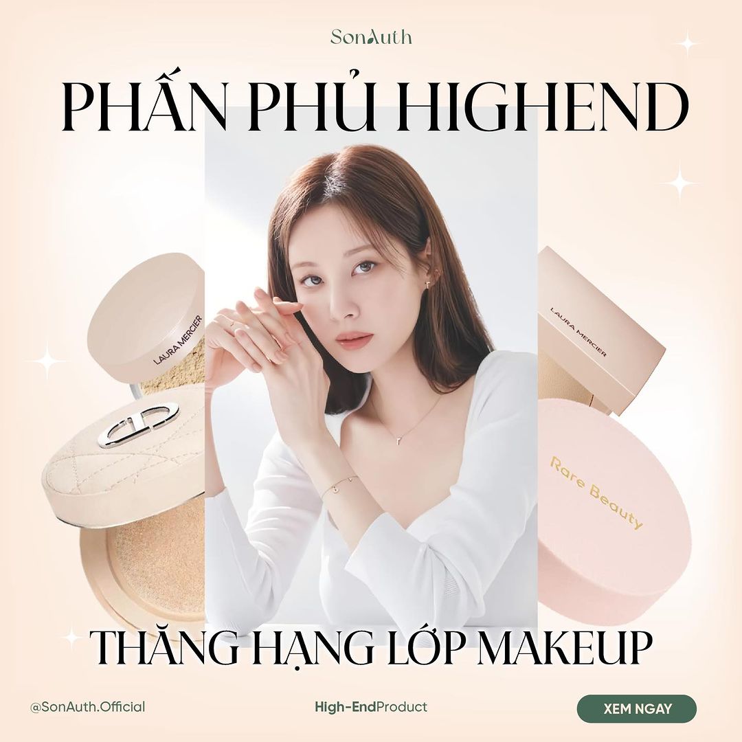 Phấn Phủ Highend - Thăng hạng lớp makeup