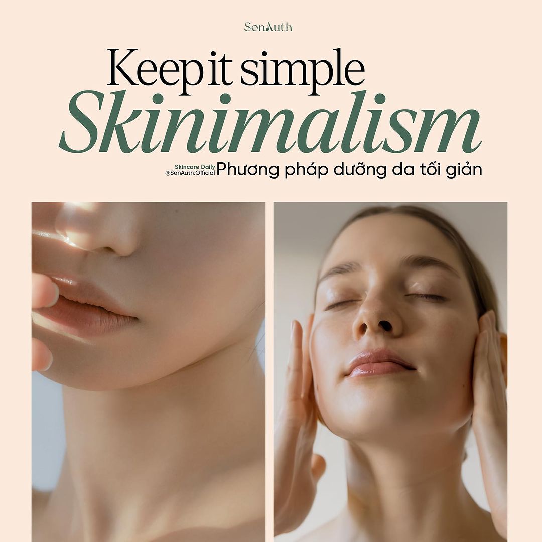 Phương pháp dưỡng da tối giản - Skinimalism