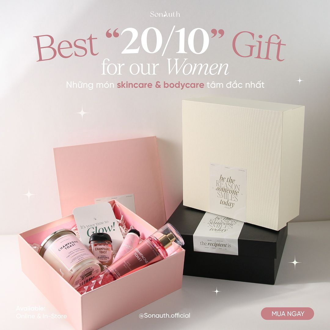 Ý tưởng 20/10 trọn vẹn dành cho những người Phụ Nữ yêu thương Ý tưởng 20/10 trọn vẹn dành cho những người Phụ Nữ yêu thương