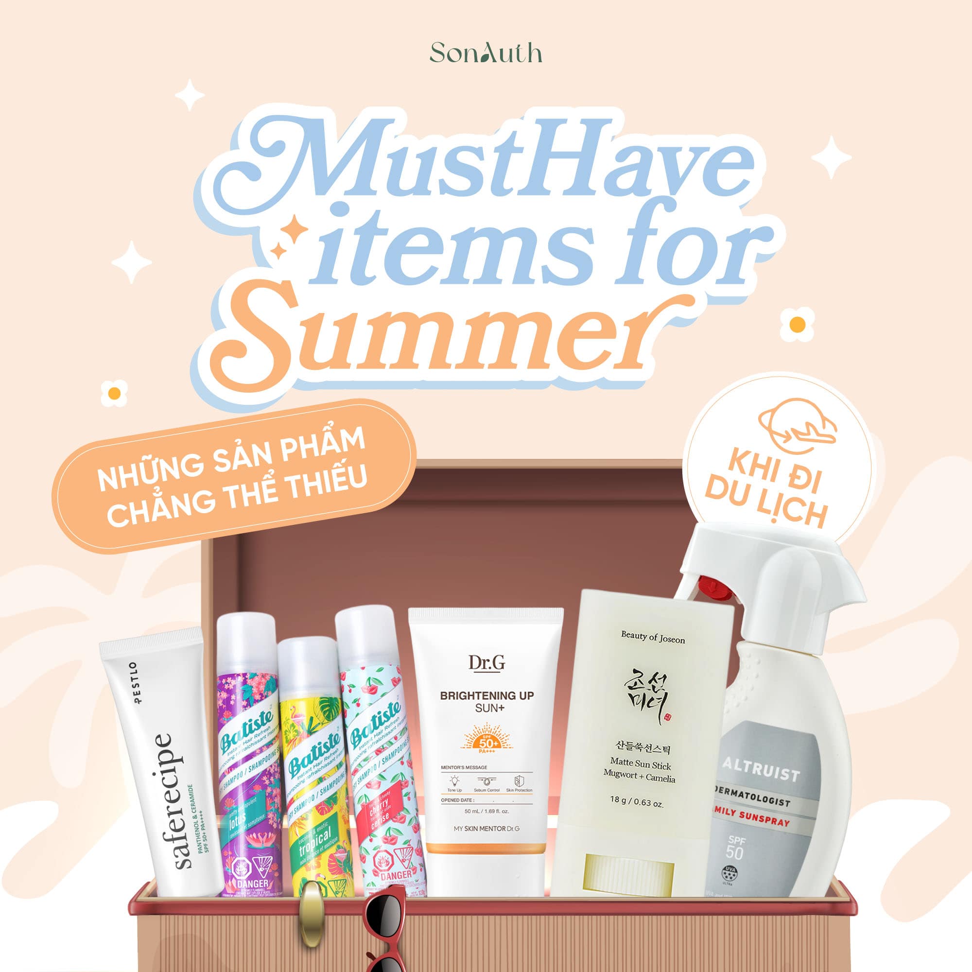 MUST HAVE ITEM FOR SUMMER - NHỮNG MÓN ĐỒ KHÔNG THỂ THIẾU MÙA DU LỊCH MUST HAVE ITEM FOR SUMMER - NHỮNG MÓN ĐỒ KHÔNG THỂ THIẾU MÙA DU LỊCH
