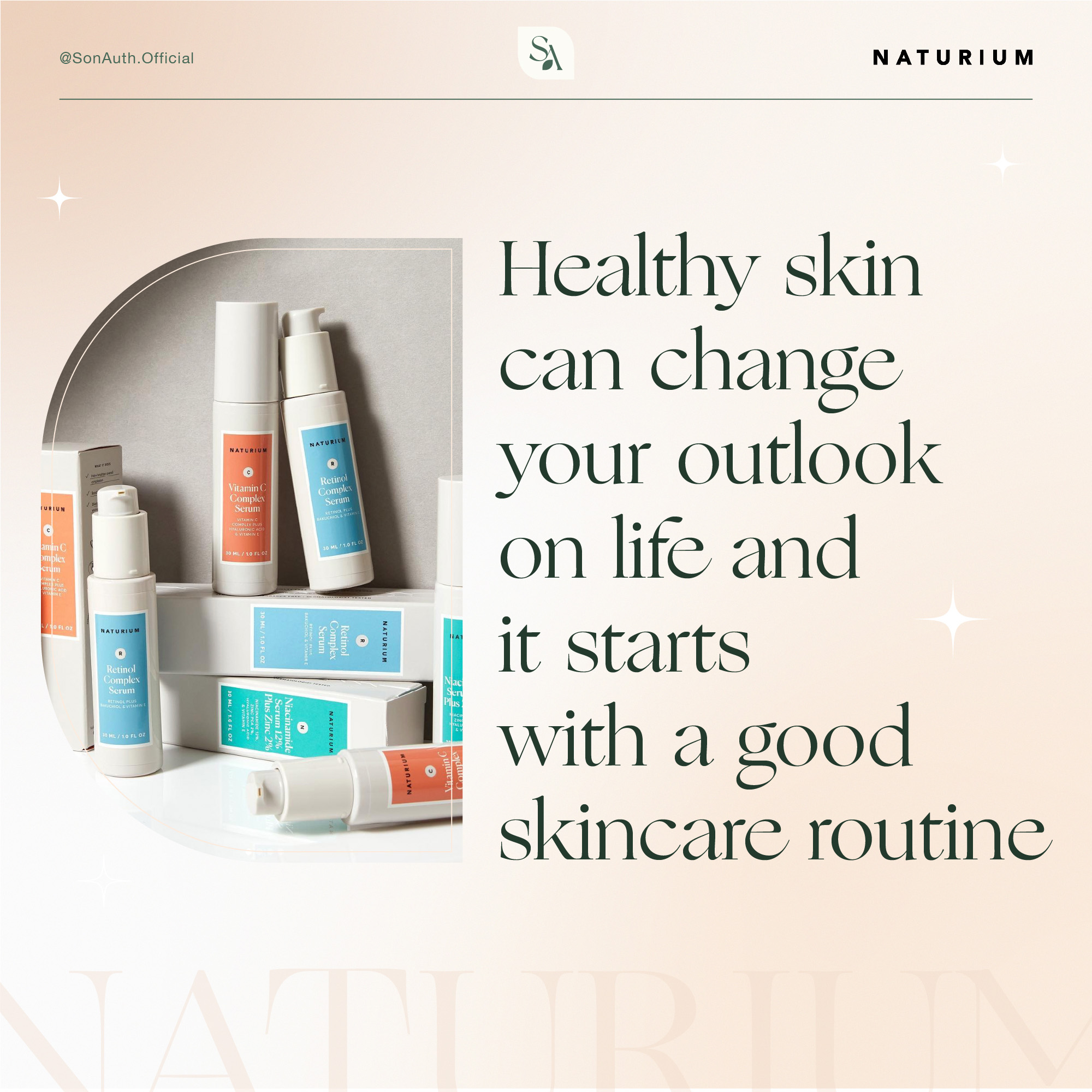 NATURIUM - THƯƠNG HIỆU MỸ PHẨM ĐƠN GIẢN NHƯNG XỊN SÒ VÔ CÙNG NATURIUM - THƯƠNG HIỆU MỸ PHẨM ĐƠN GIẢN NHƯNG XỊN SÒ VÔ CÙNG