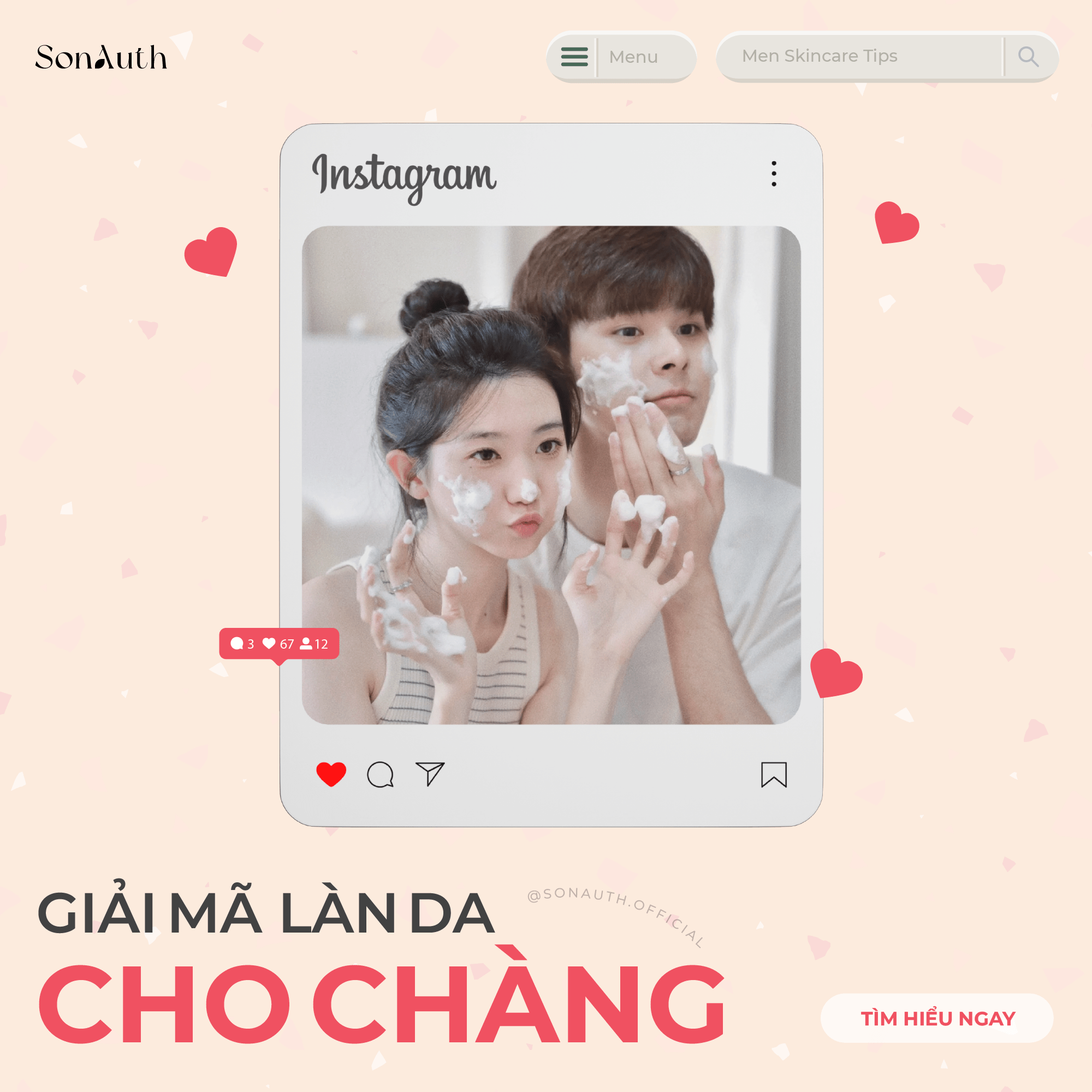 GIẢI MÃ LÀN DA CHO BẠN TRAI GIẢI MÃ LÀN DA CHO BẠN TRAI