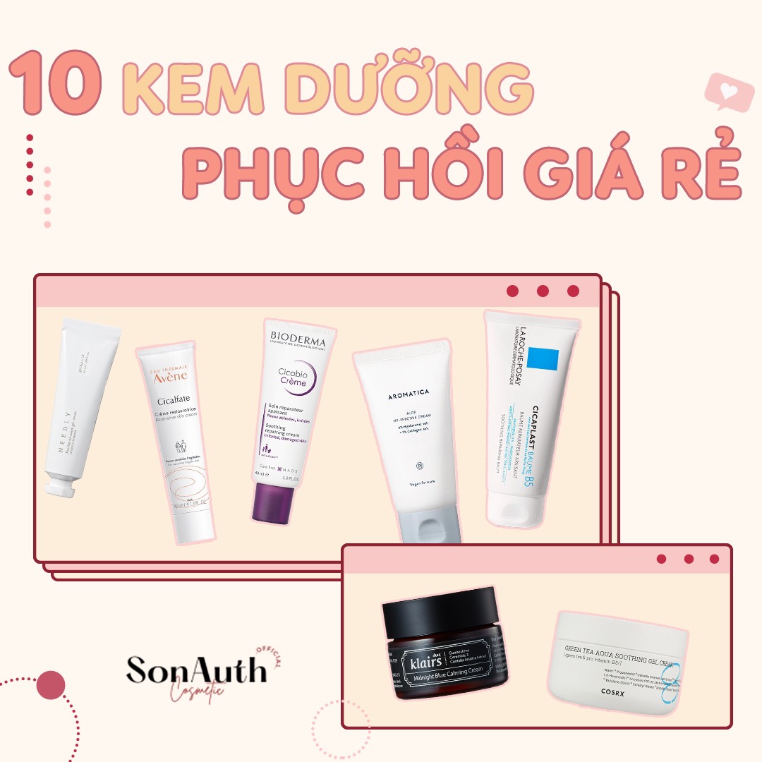 SkinCare101: Top 10 Kem Dưỡng Cấp Cứu Cho Da ~