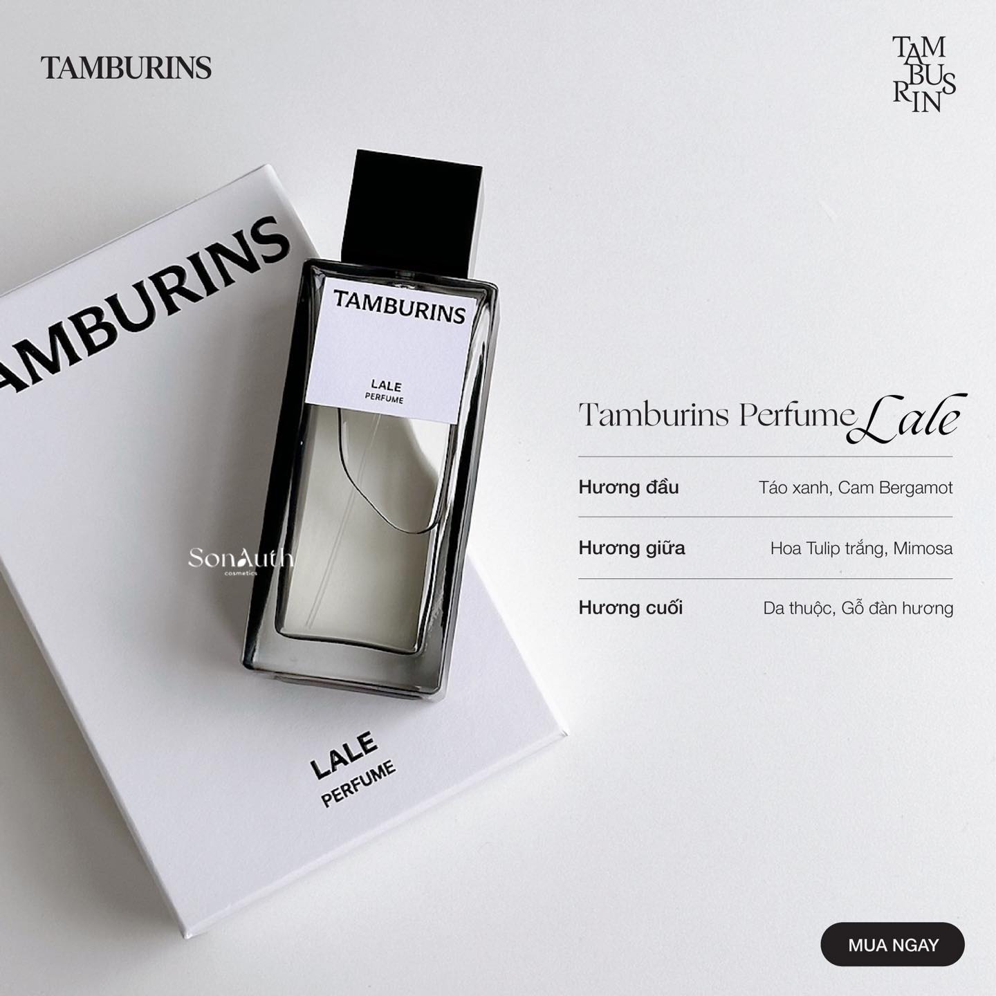 新品未使用 韓国 TAMBURINS LALE ラーレ 香水-