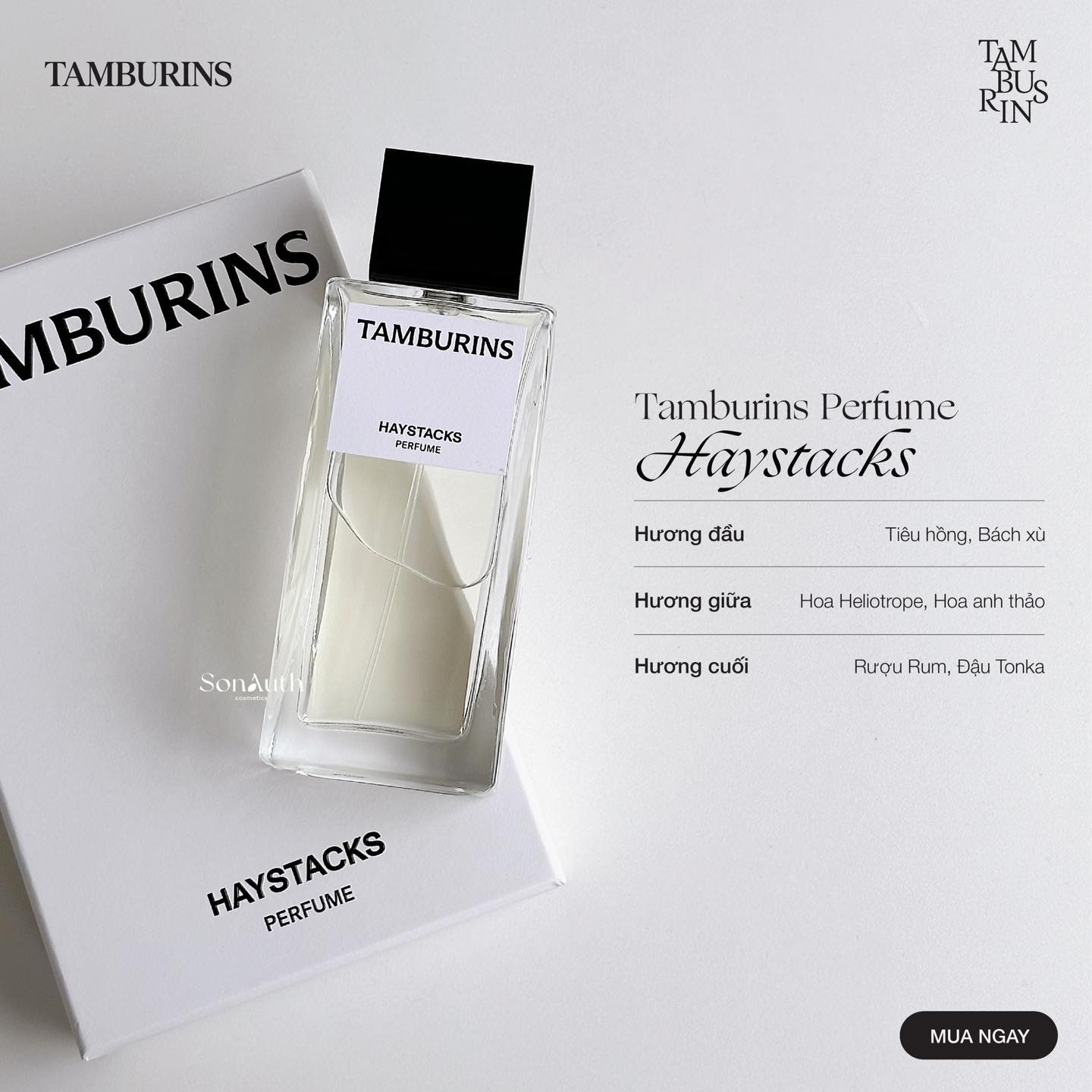 Tamburins Perfume 94ml SonAuth Official