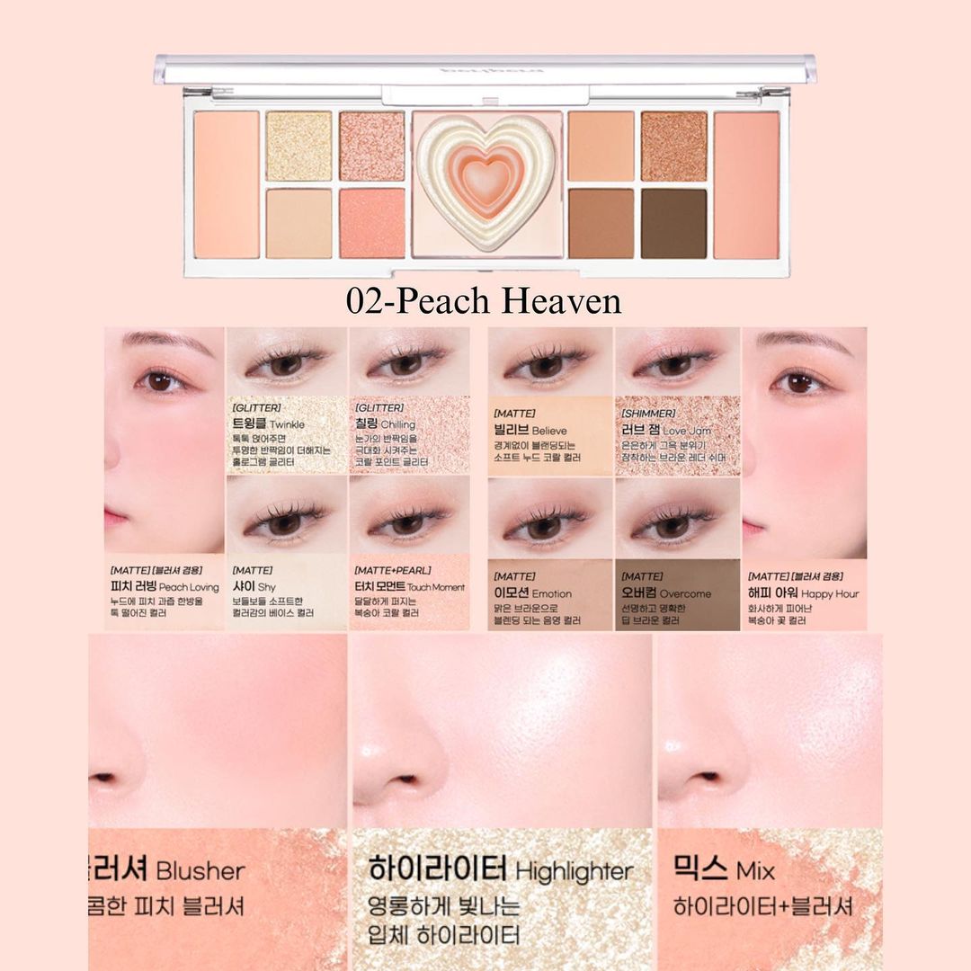 Bảng Phấn Peripera All Take Mood Like Palette | SonAuth Official