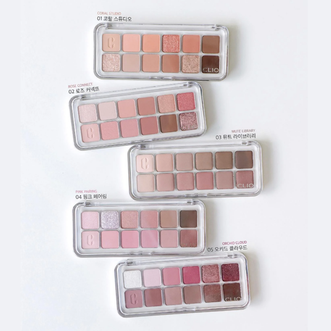 Bảng Mắt Clio Pro Eye Palette Air + Single Eyeshadow Set (Tặng Kèm) |  SonAuth Official