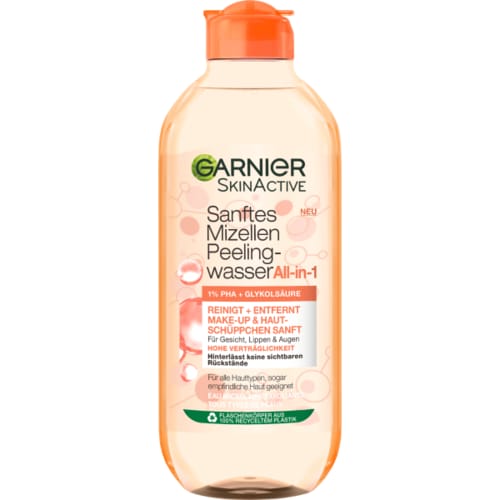 Tẩy Trang Garnier Solution Micellaire Peeling Doux 400ml (Cam)