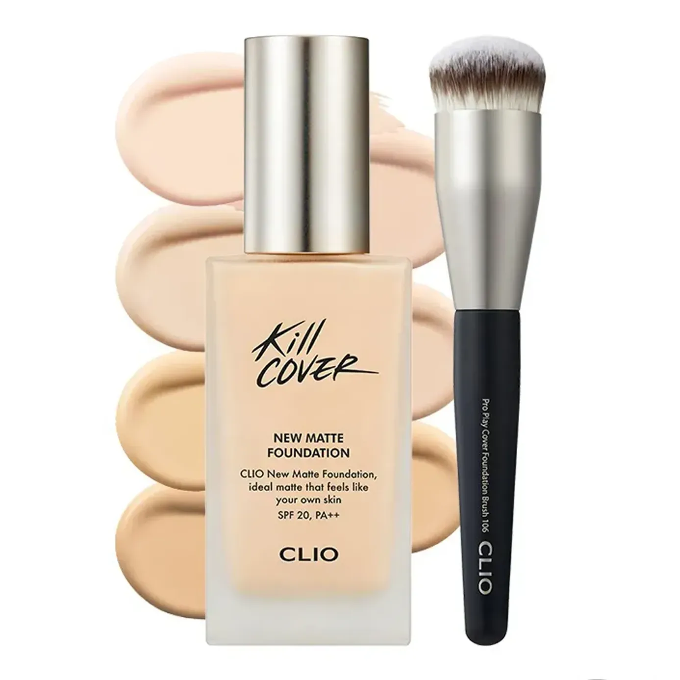 Phấn nước Clio Kill Cover New Matte Foundation SPF20 38g