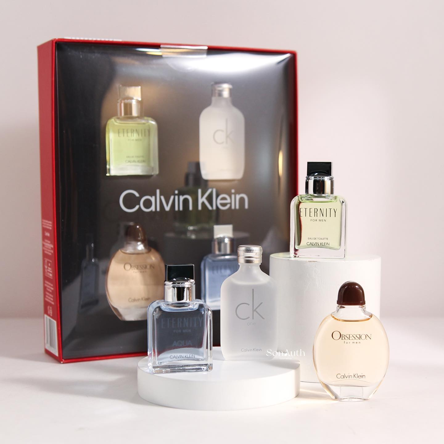 Bộ Nước Hoa Calvin Klein Eau De Toilette 4-Pcs Mini Set