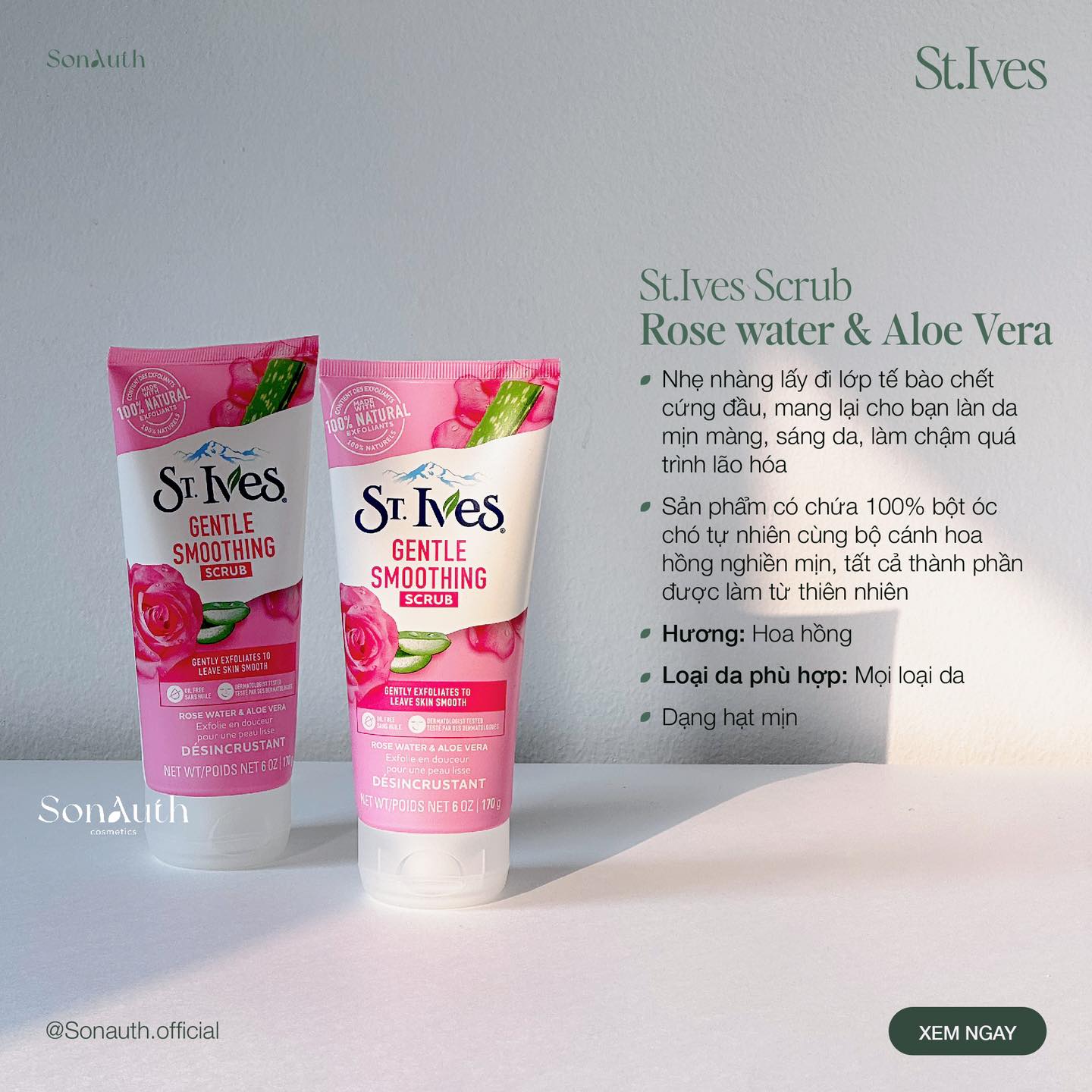 St.Ives Scrub 170g (NK)