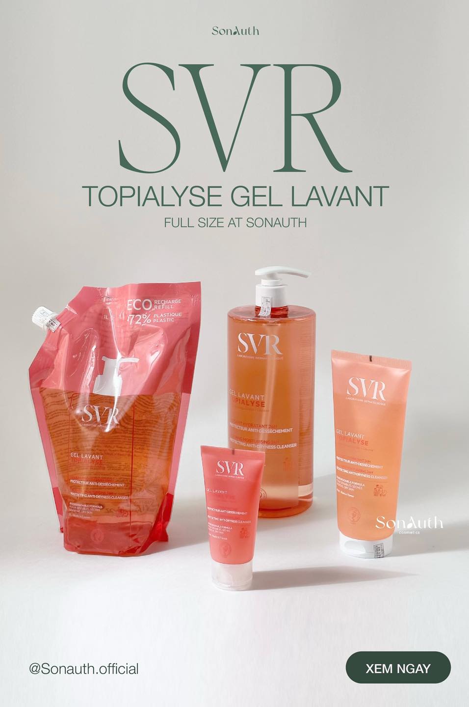 SVR Topialyse Gel Lavant (NK)