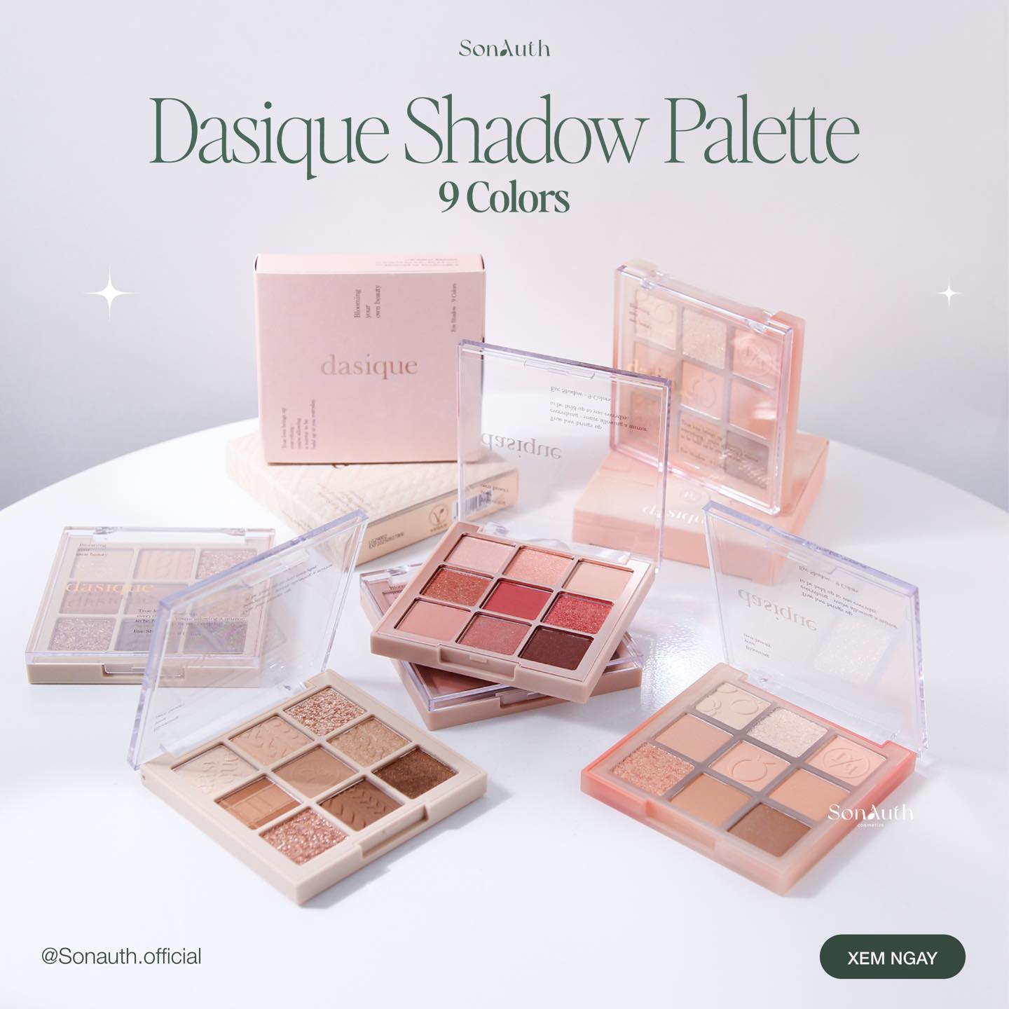 Bảng Mắt Dasique Shadow Palette 9 Colors