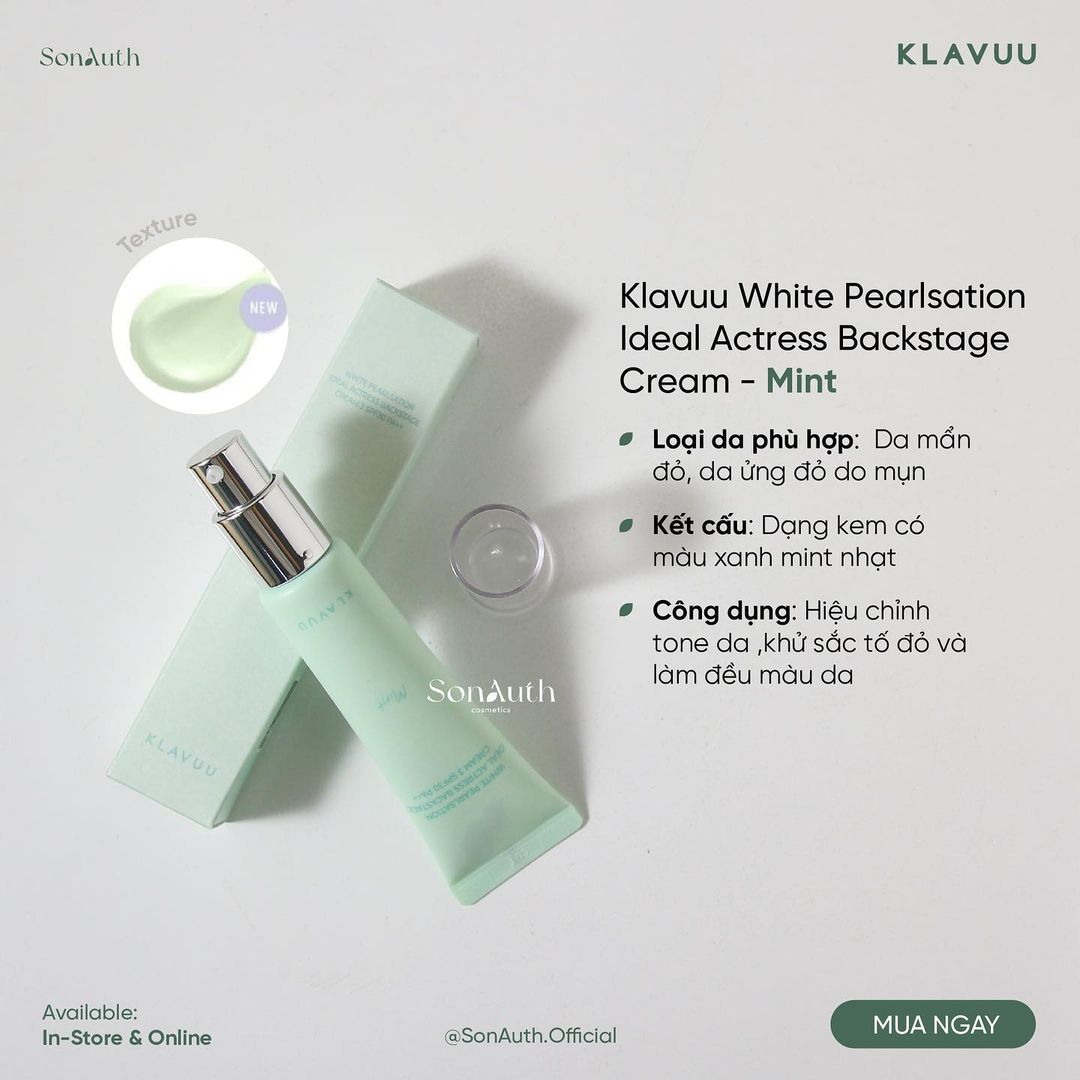 Klavuu White Pearlsation Ideal Actress Backstage Cream 3 SPF30 30ml