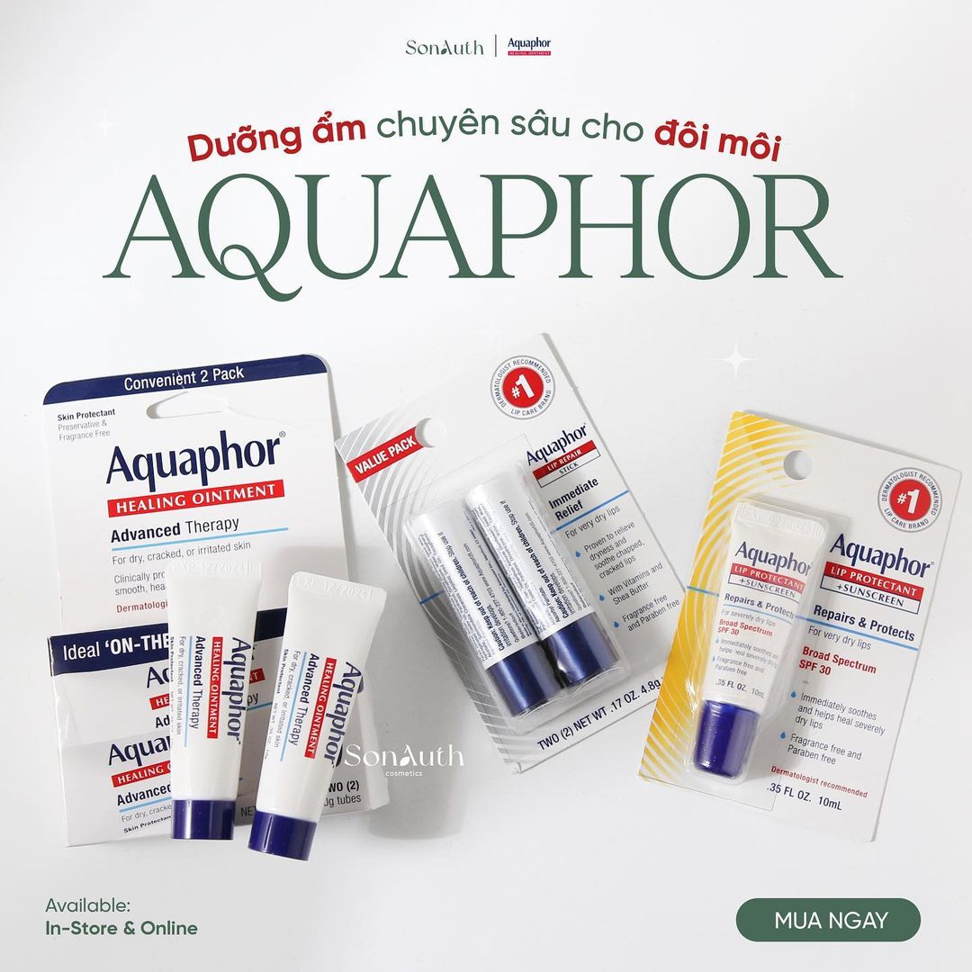 Son Dưỡng Môi Aquaphor Lip