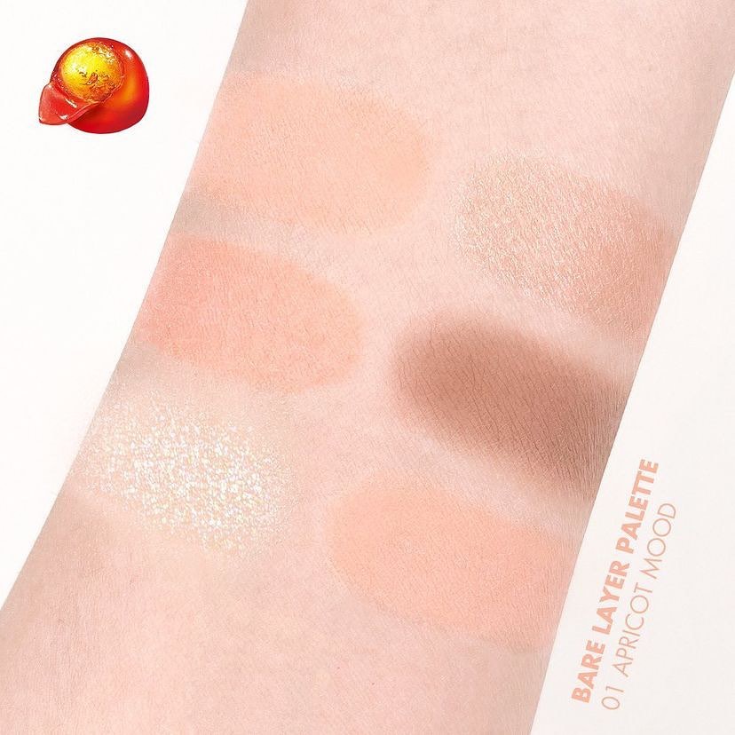 Bảng Phấn Romand Bare Layer Palette