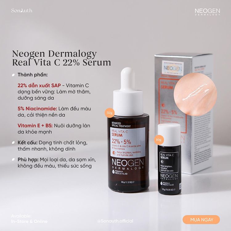 Neogen Real Vita C 22% Serum (NK)