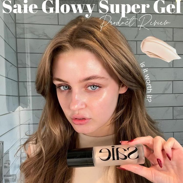 Kem Nền Saie Glowy Super Skin Lightweight Luminous Foundation 30ml