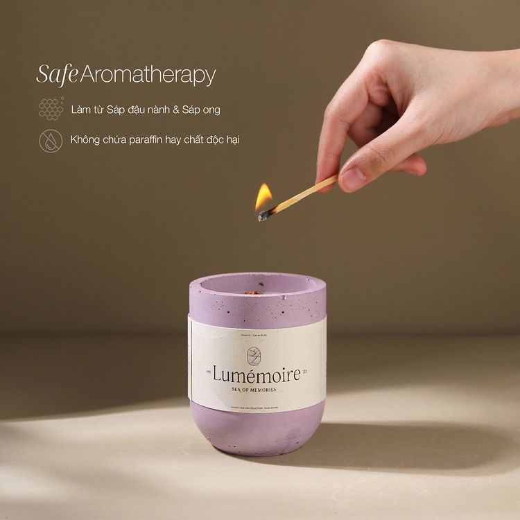 Nến Thơm Lumémoire "The Signature" Scented Candle 200g (Exclusive Edition)