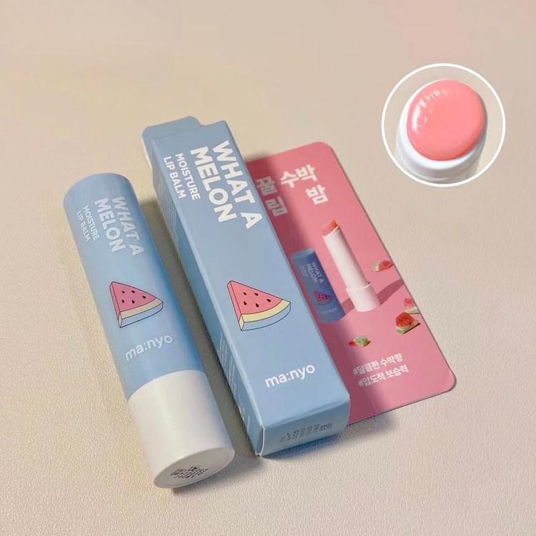 Son Dưỡng Ma:nyo What A Melon Moisture Lip Balm 4ml (NK)