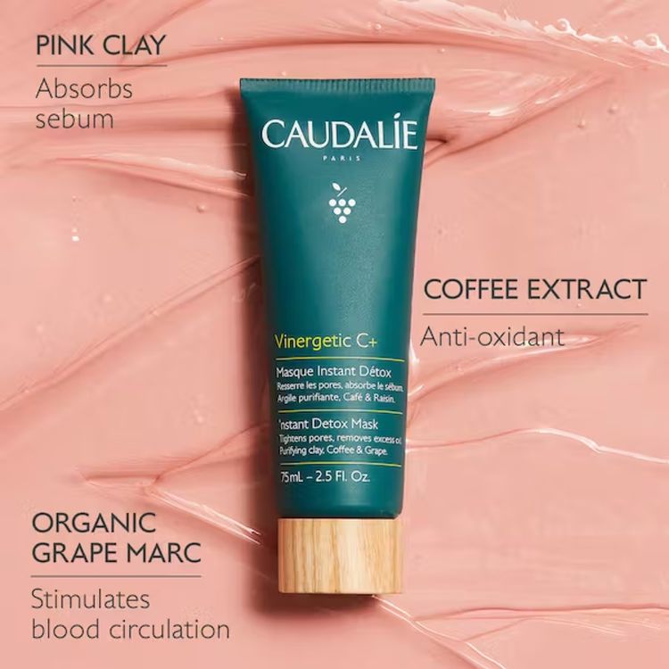 Set Dưỡng Da Caudalie Beauty Elixir & Instant Detox Mask Set