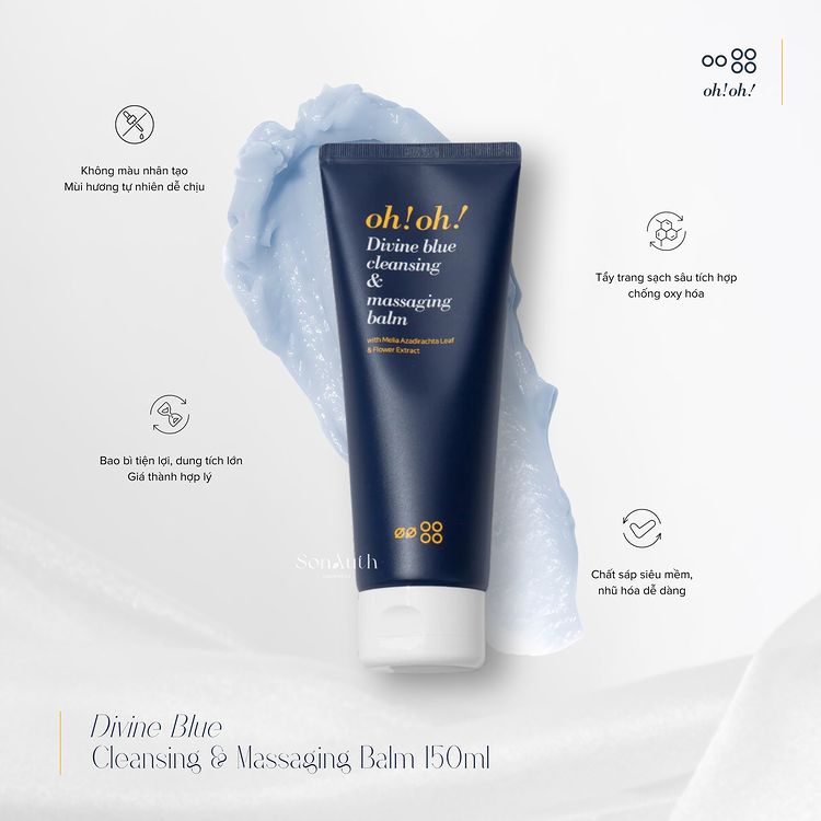 Oh! Oh! Divine Blue Cleansing & Massaging Balm 150ml (NK)