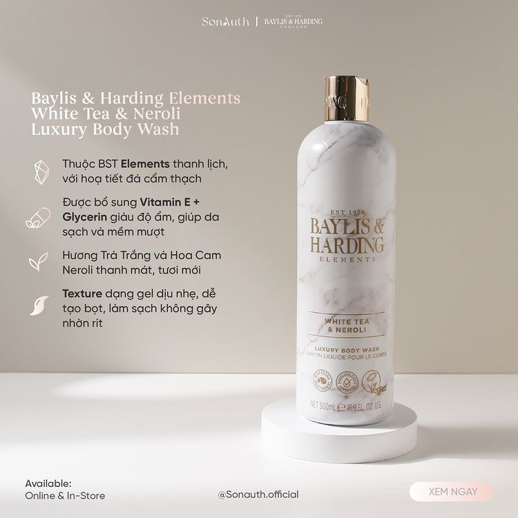 Baylis & Harding Luxury Body Wash 500ml
