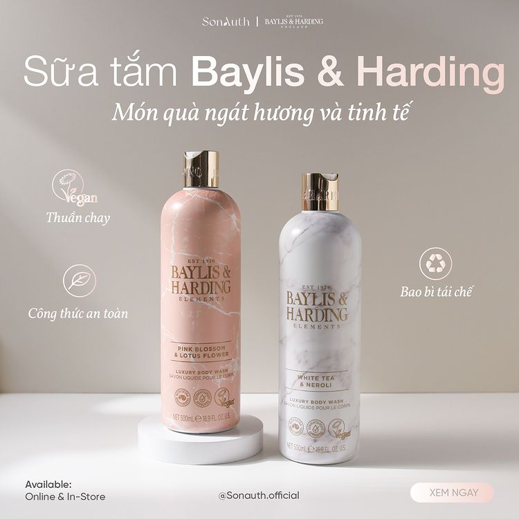 Baylis & Harding Luxury Body Wash 500ml