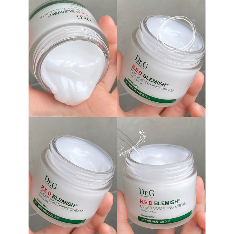 Bộ Đôi Dưỡng Da Dr.G Clear Soothing Cream Bonus Set (NK)