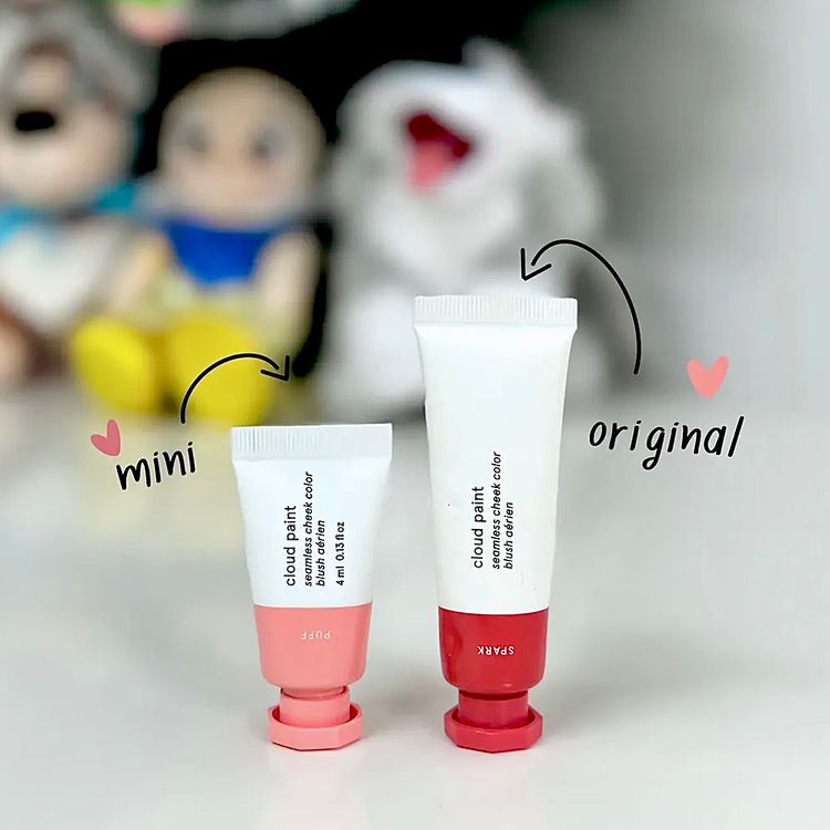 Bộ Trang Điểm Glossier Mini Cloud Paint Cream Blush Duo (Limited Edition)