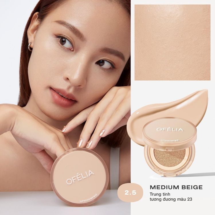 Phấn Nước Ofelia Uncovered Longwear Cushion 12g