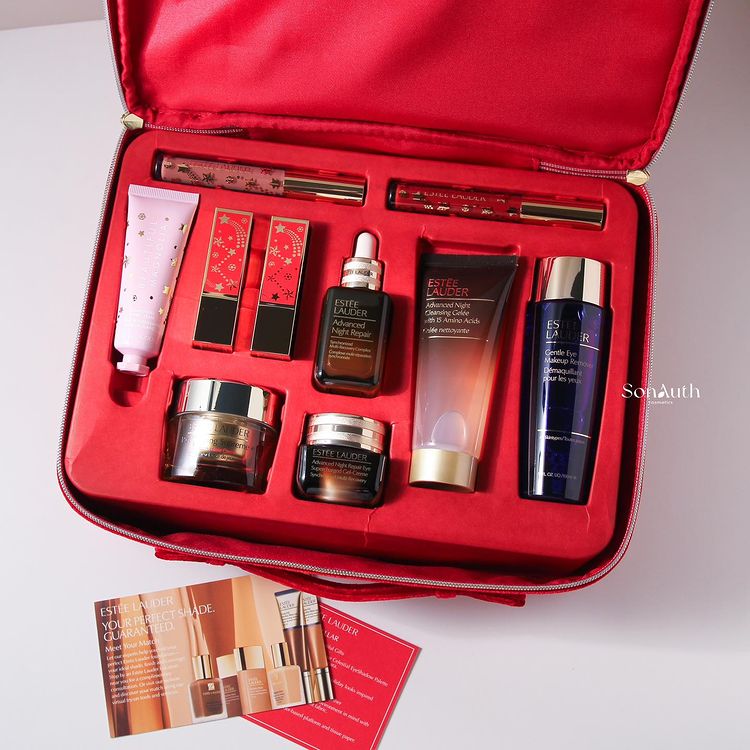 Bộ Mỹ Phẩm Estee Lauder Includes 13pcs Full-Size Favorites Set 2023