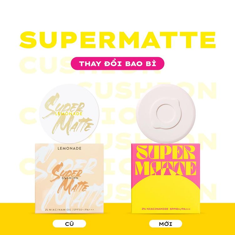 Phấn Nước Lemonade Supermatte Cushion 15g