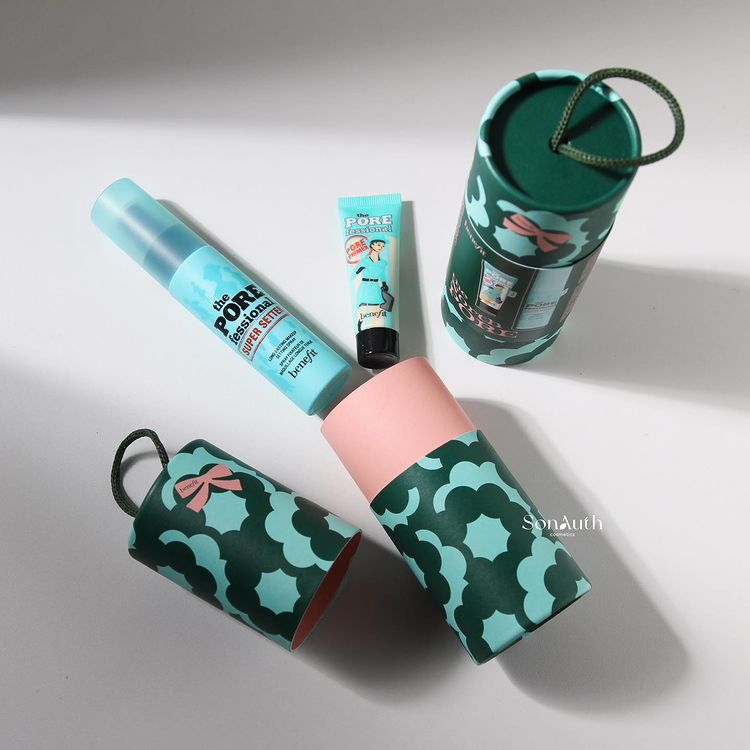 Bộ Trang Điểm Benefit The North Pore Primer & Makeup Setting Spray Value Set