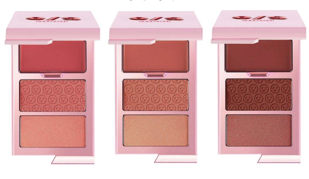 Má Hồng One Size Cheek Clapper 3D Blush Trio