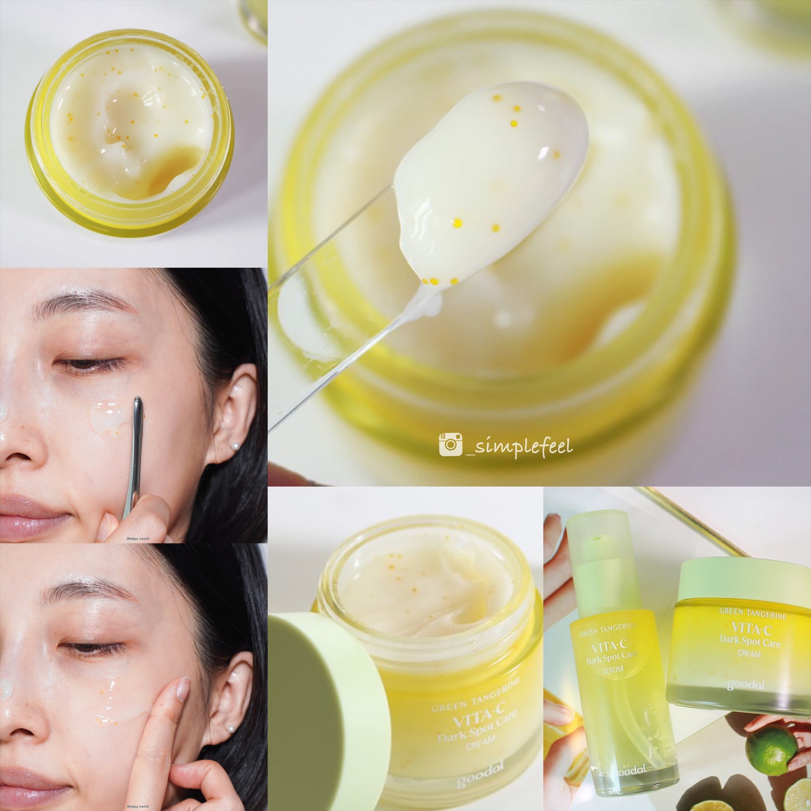 Kem Dưỡng Goodal Green Tangerine Vita C Dark Spot Care Cream