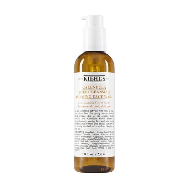 Kiehl’s Calendula Deep Cleansing Foaming Face Wash 230ml