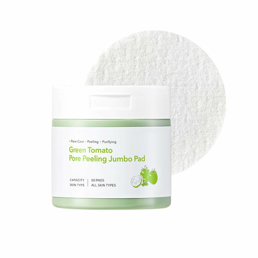 Pad Dưỡng Da Sungboon Editor Green Tomato Pore Peeling Jumbo 60 Pads (NK)