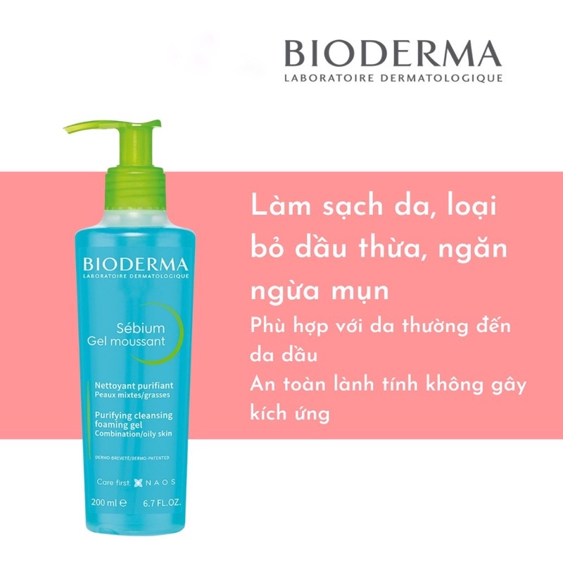 Bioderma Sebium Gel Moussant (NK)