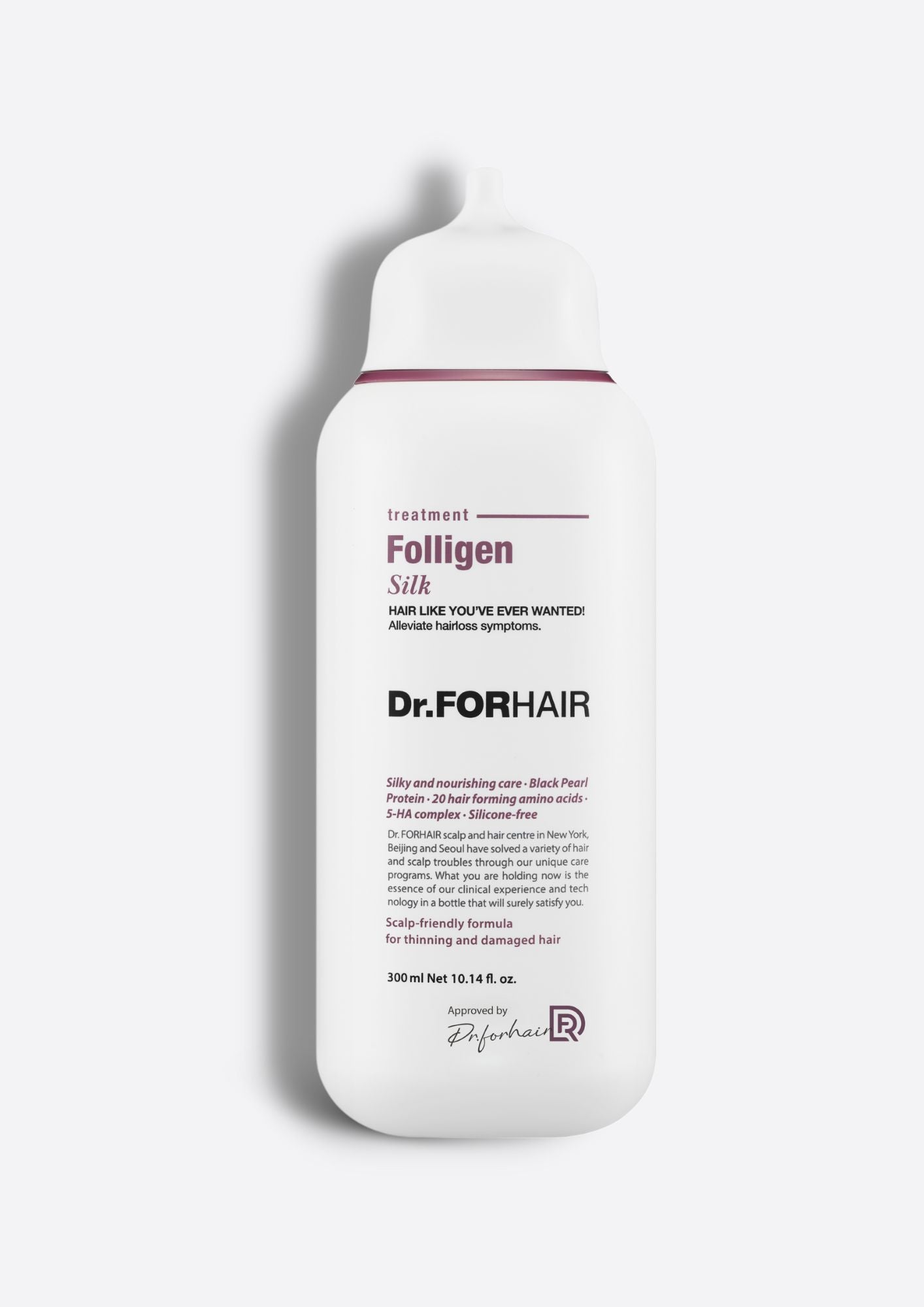 Kem Xả Dưỡng Phục Hồi Dr.Forhair Folligen Silk Treatment 300ml